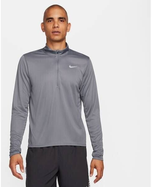 Nike Pacer 2-Zip T-Shirt smoke grey reflective silver
