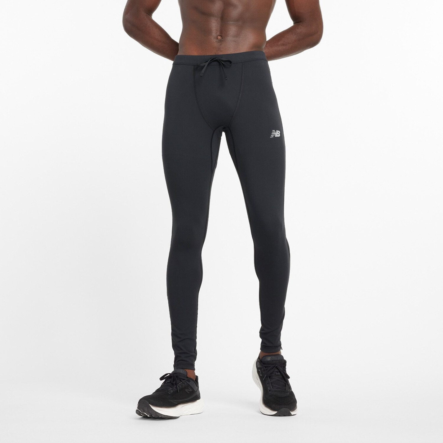 New Balance NB Sleek Reflective Tight black MP43238BK