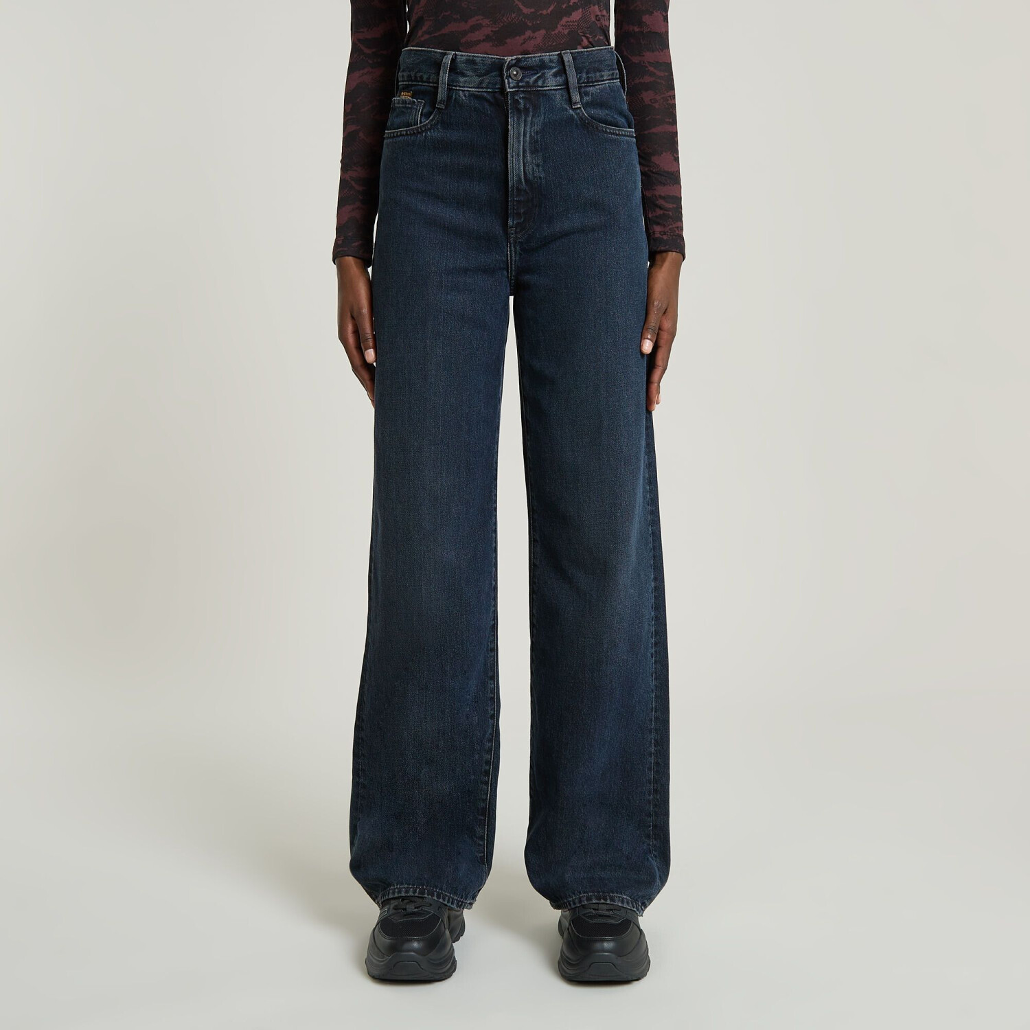 G-Star Deck High Loose Jeans dark blue D23591-D489-G949