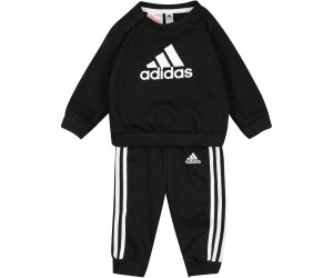 Adidas Trainingsanzug Badge Of Sport French Terry schwarz weiB ab 14 56 Preisvergleich bei idealo