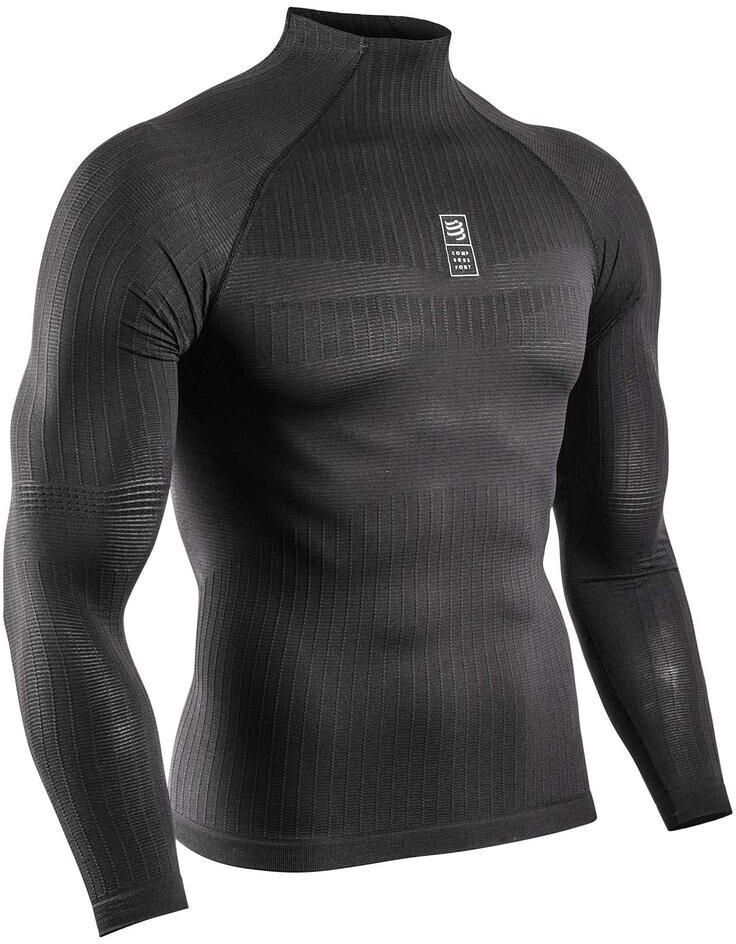 Compressport 3D Thermo 110g Long Sleeve Base Layer black