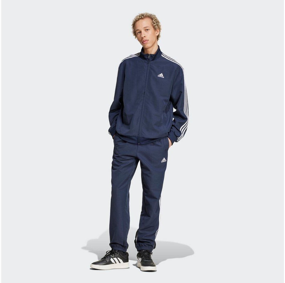 Adidas Tracksuit 3-Stripes Woven Tracksuit (IY6656) legend ink