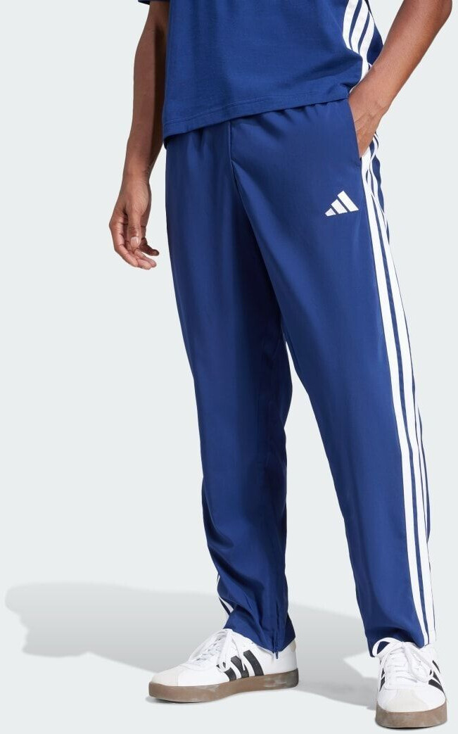 Adidas 3-Stripes Stanford Open Hem Pants dark blue white
