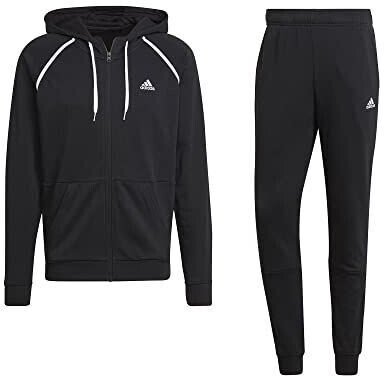 Adidas Cotton Piping Trainingsanzug schwarz ab 77 71 Preisvergleich bei idealo