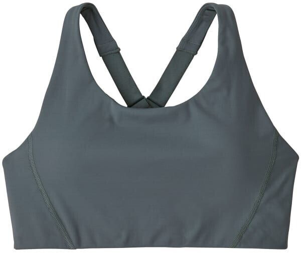Patagonia Shadowlite Medium Support Women's Sports Bra dark green