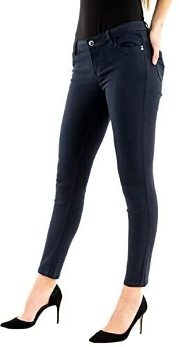 Morgan Low waist skinny pants marine