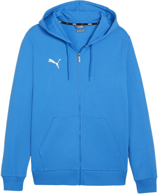 Puma teamGOAL Casuals Hooded Jacket 658595-02 ignite blue white