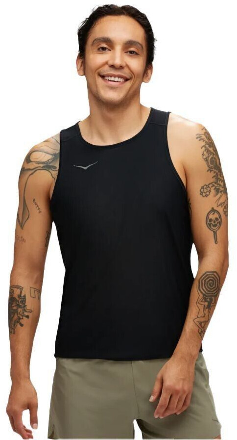 Hoka Airolite Running Tank Top black