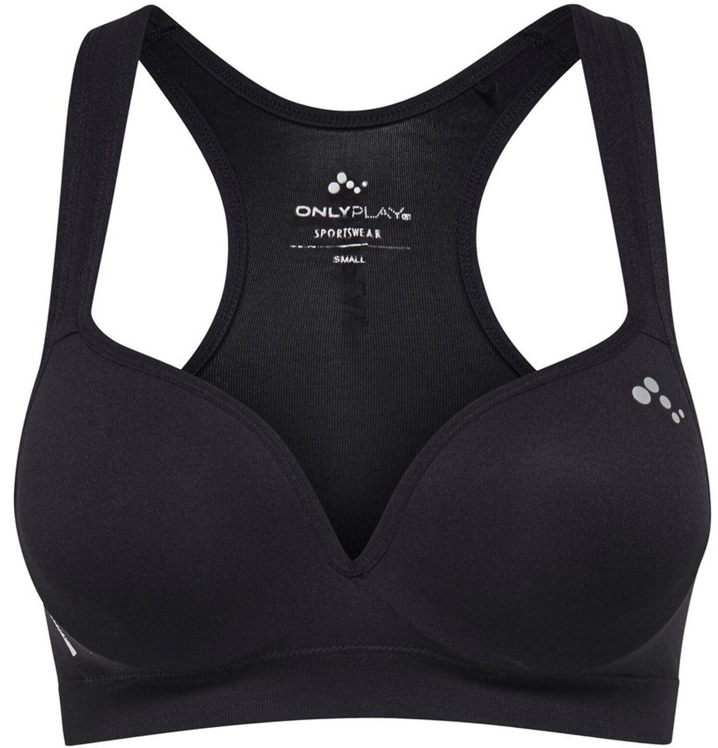Only onpMARTINE SEAMLESS SPORTS BRA OPU black