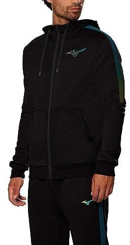 Mizuno K2GCA501-09 Athletic Release Sweat Jacket black