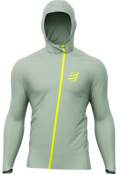 Compressport Hurricane Waterproof Hooded Jacket green