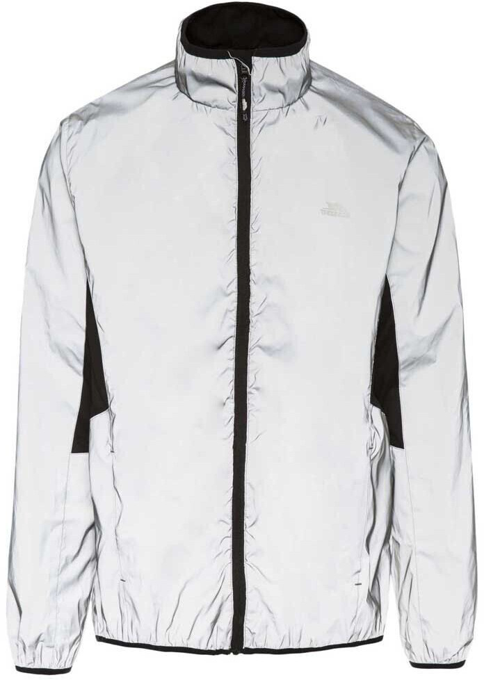 Trespass Zig Waterproof Sports Jacket silver reflective