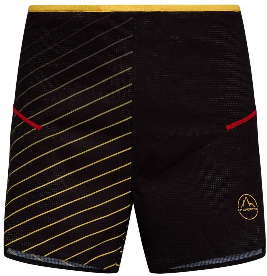 La Sportiva Freccia Shorts deep black yellow