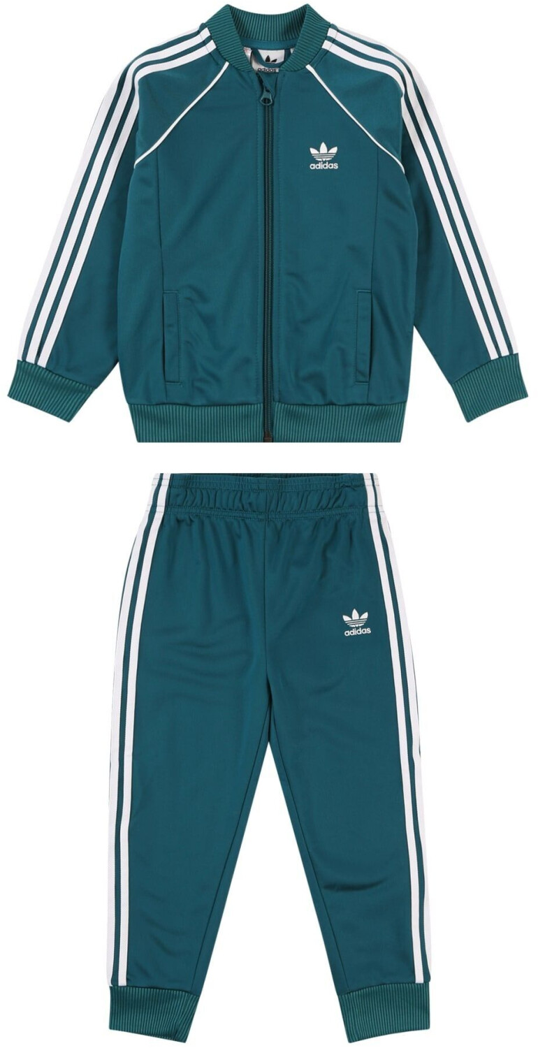 Adidas Tracksuit 'Adicolor' petrol white