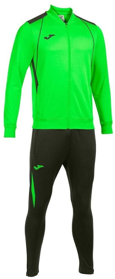 Joma Tracksuit Championship VII neon green black