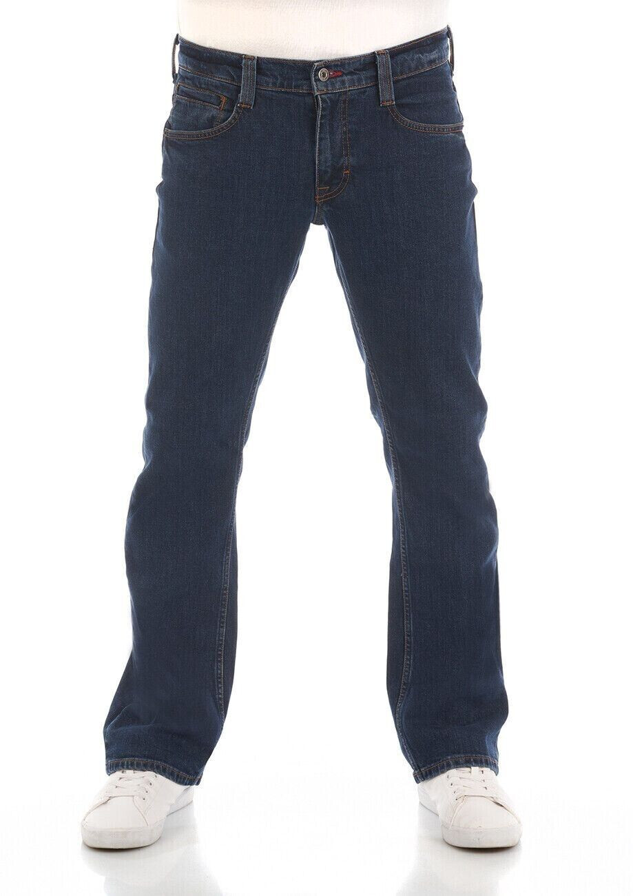 MUSTANG Oregon Bootcut Jeans denim stretch blue