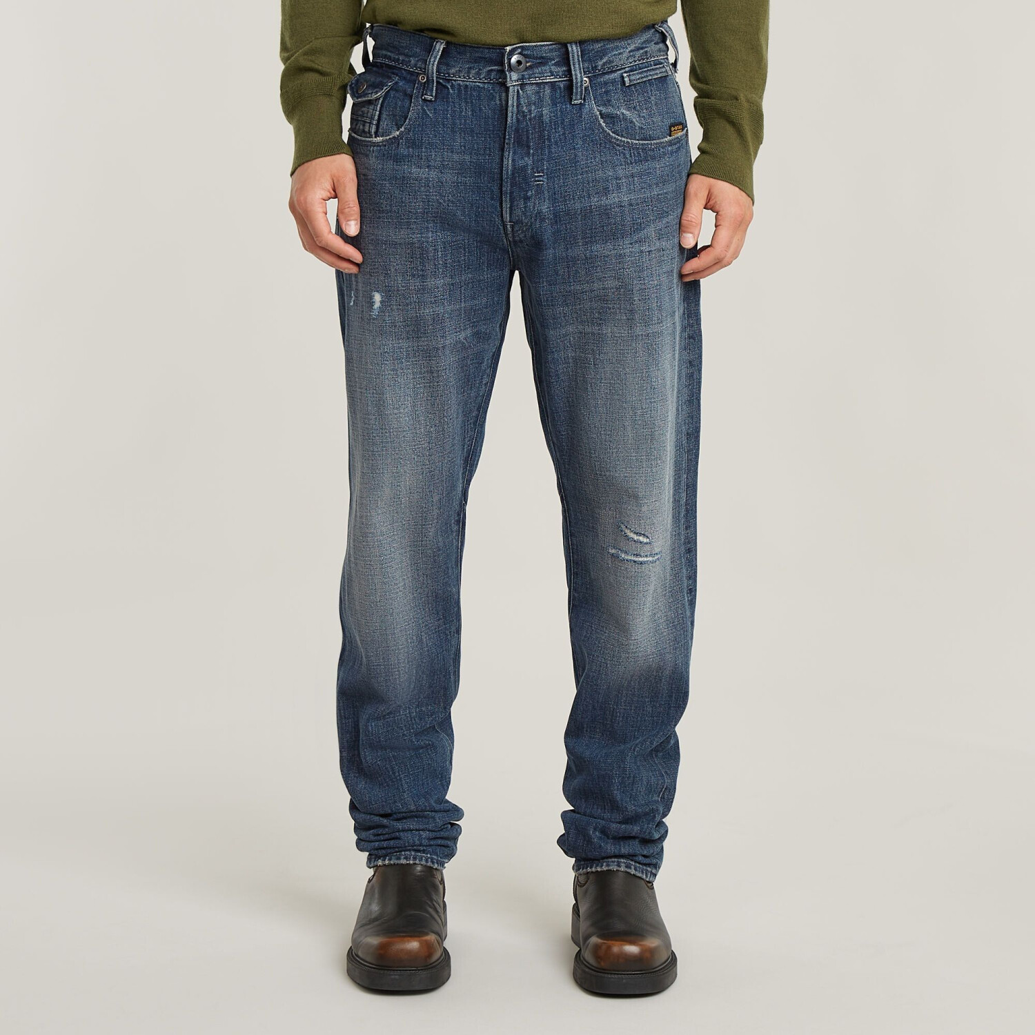 G-Star Morry FWD 3D Regular Tapered Jeans mid blue D26141-D776-G757