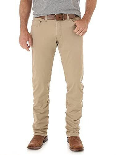 Wrangler Retro Slim Straight Leg Jeans beige