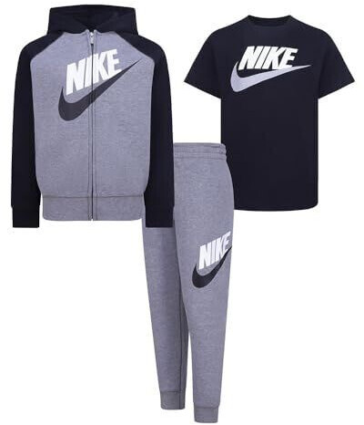 Nike Tracksuit with T-Shirt black gray white