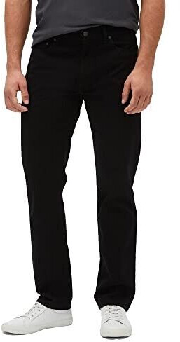 GAP Straight Fit Denim Jeans true black