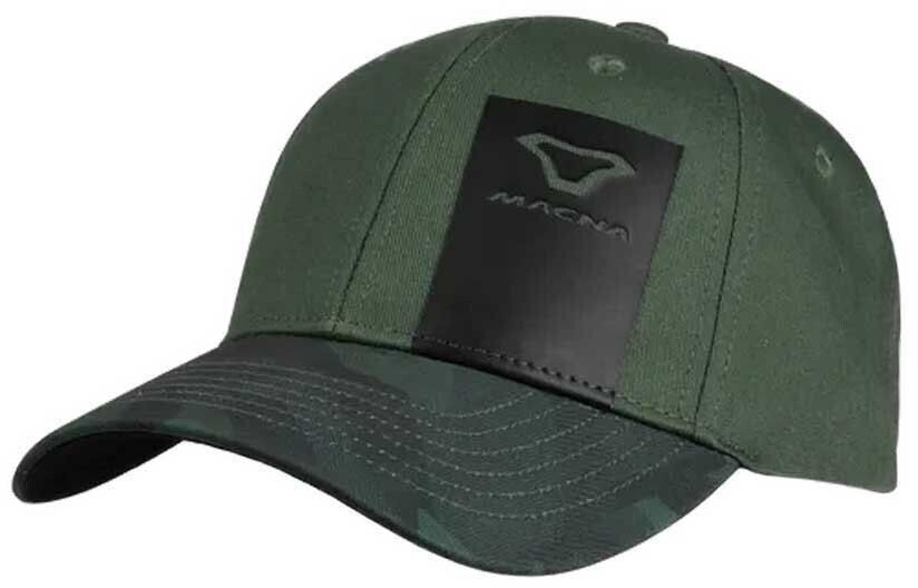 Macna Stripe Baseball Cap black green