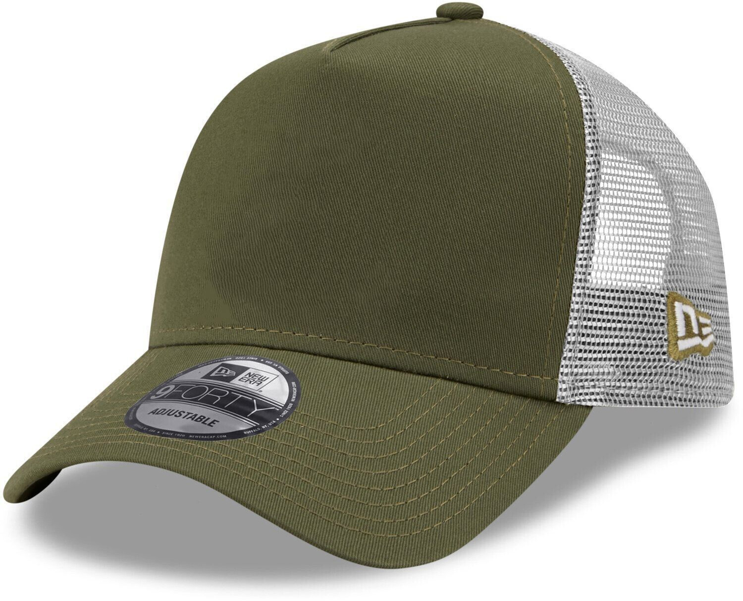 New Era AFrame Trucker ESSENTIAL BLANK Kappe oliv ab 29 90 Preisvergleich bei idealo