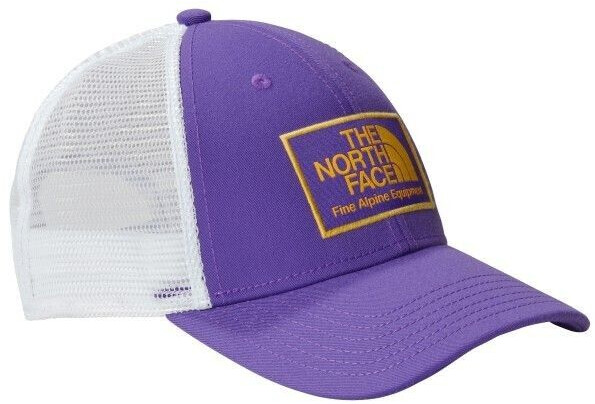 The North Face Mudder Trucker Cap Peak Purple summit Gold