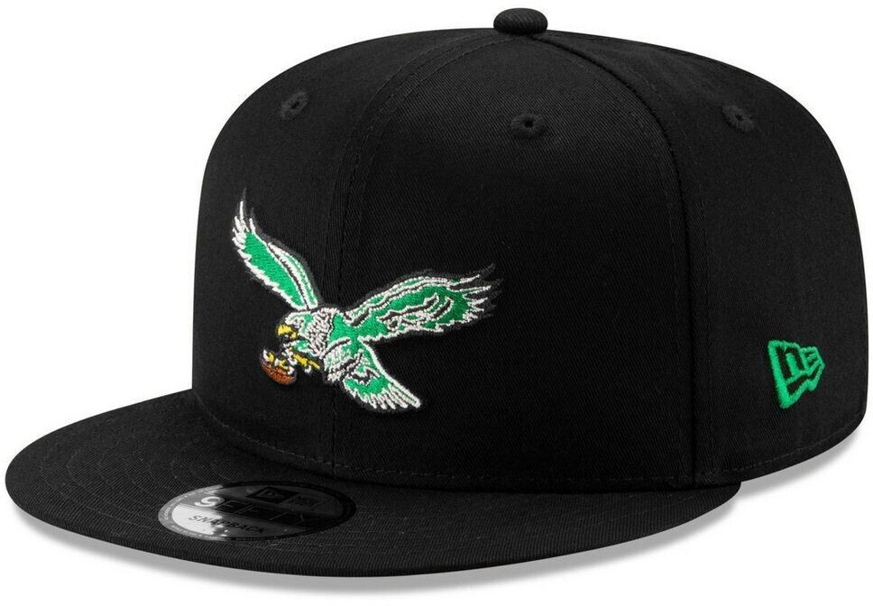 Casquette New Era 9FIFTY Philadelphia Eagles - Vert Snapback Officiel NFL, Saquon Barkley, Réglage Tissu