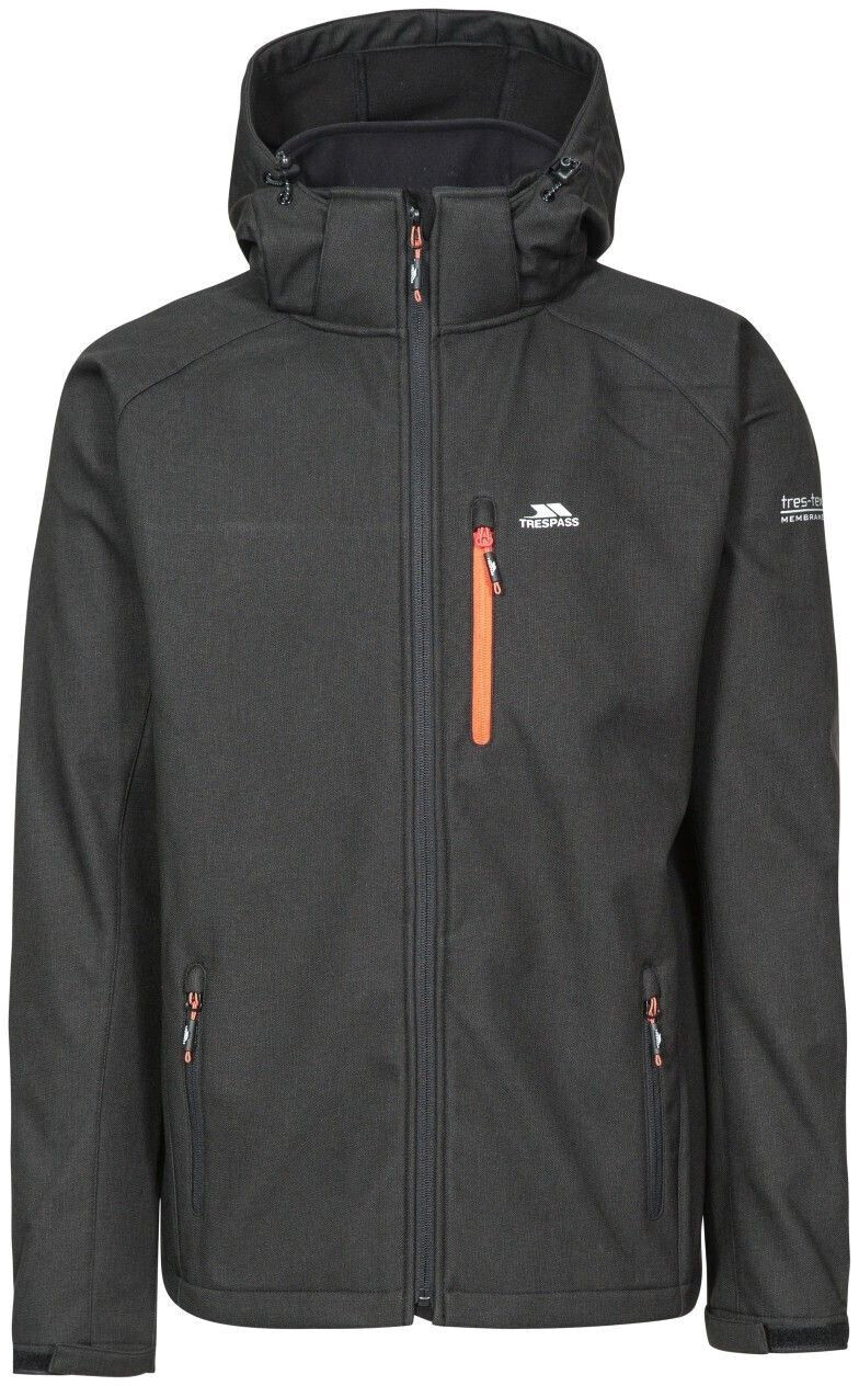 Trespass Desmond Waterproof Softshell Jacket Detachable Hood
