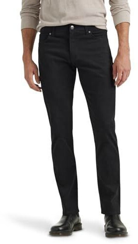 Lee Extreme Motion Straight Taper Jeans black