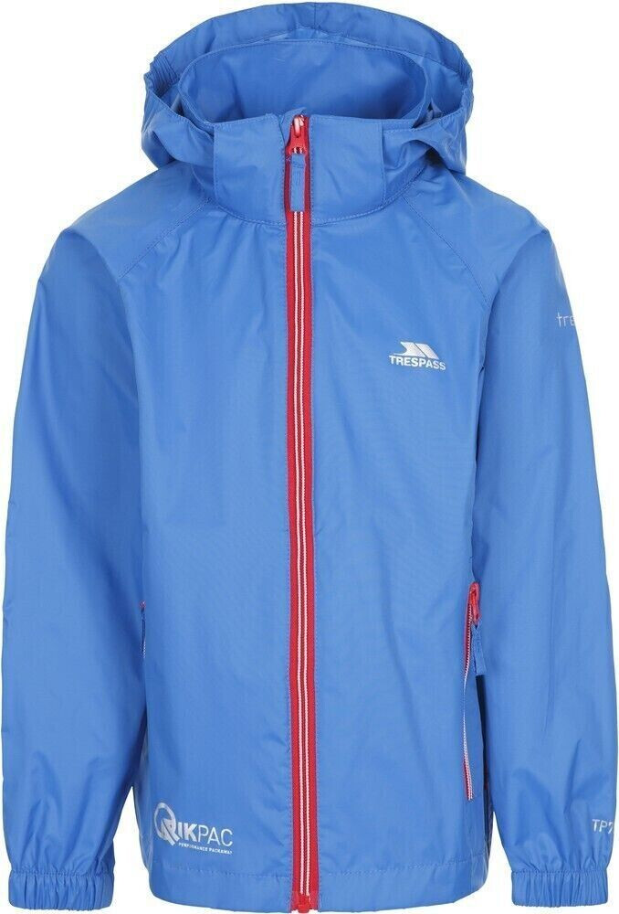 Trespass Qikpac X Waterproof Kids Jacket
