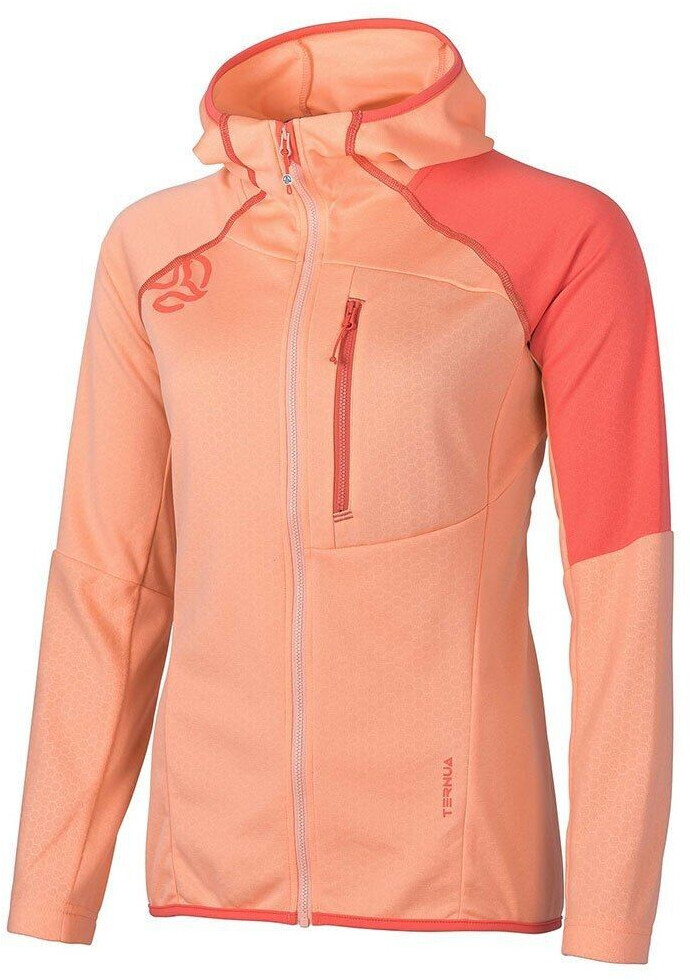 Ternua Berlana Women's Hooded Jacket pastel orange