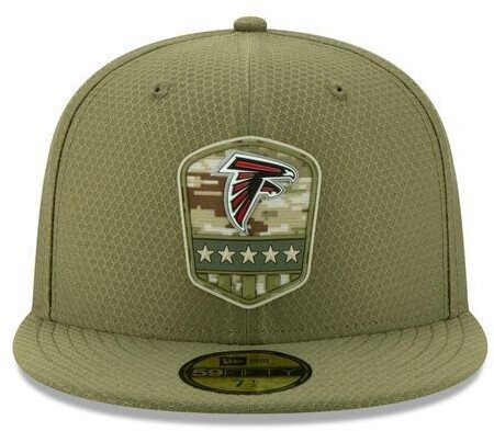 Salute to service falcons hat 2025