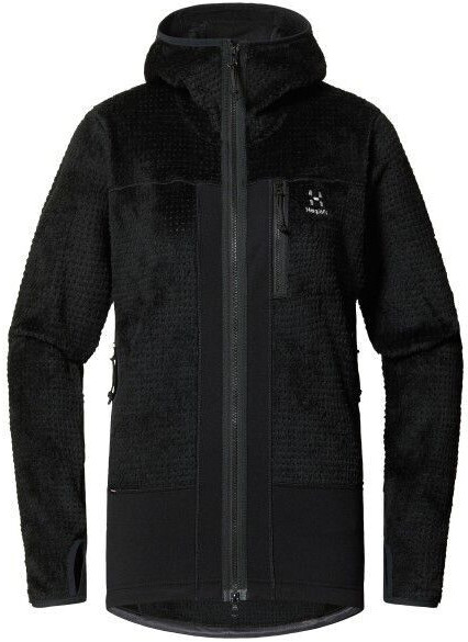Haglöfs Vassi Mid Hood Fleece Jacket black TrueBlack