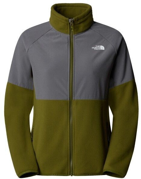 The North Face Glacier Heavyweight Full Zip Fleece Jacket olive smoked pearl