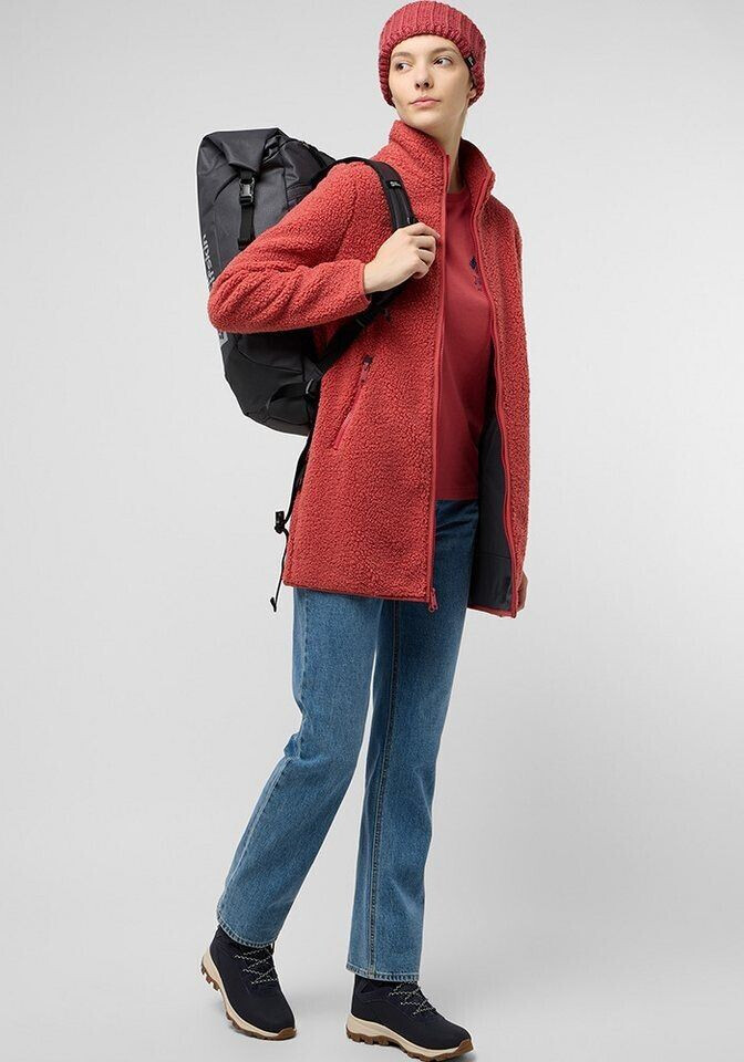 Jack Wolfskin High Curl Coat red