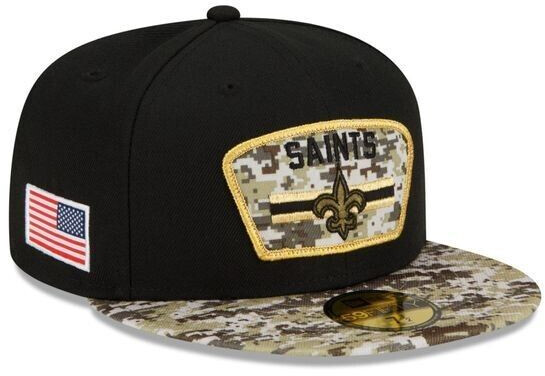 Salute to service saints hat top