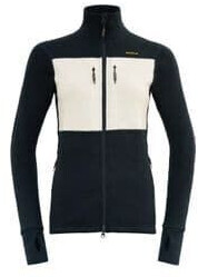 Devold Egga Grid Merino Jacket black offwhite
