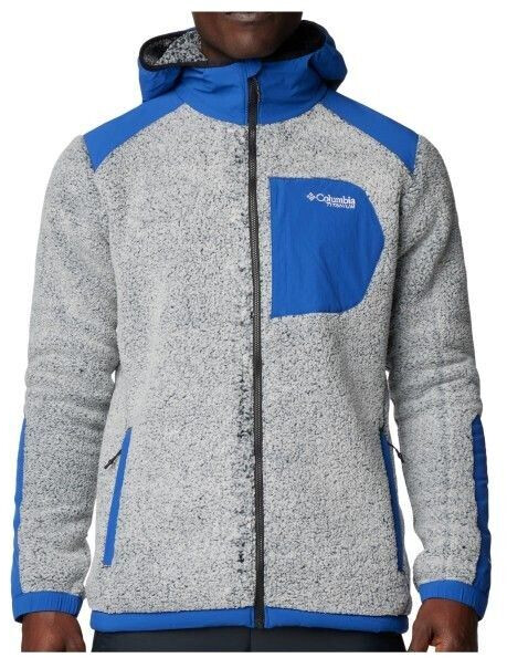 Columbia Arctic Crest Sherpa Full Zip Mountain blue white