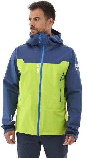 Millet Kamet Light GORE-TEX Hardshell Jacket Mountaineering light green blue