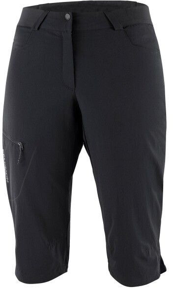 Salomon Wayfarer Capri Women's Outdoor Pants carbon black