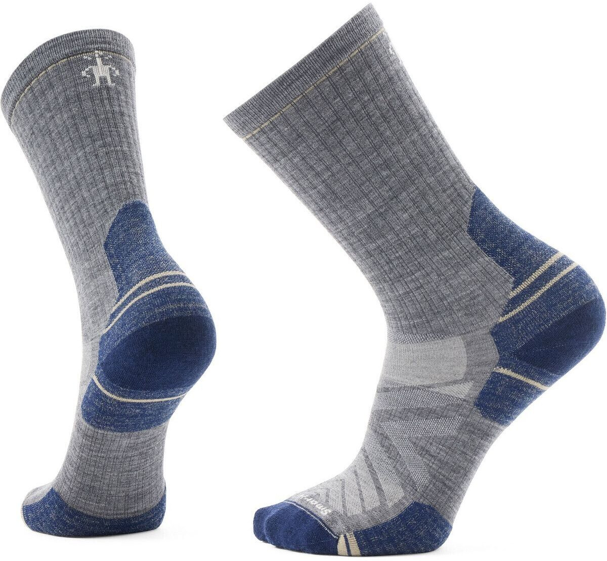 Smartwool Hike Targeted Crew Socks gray