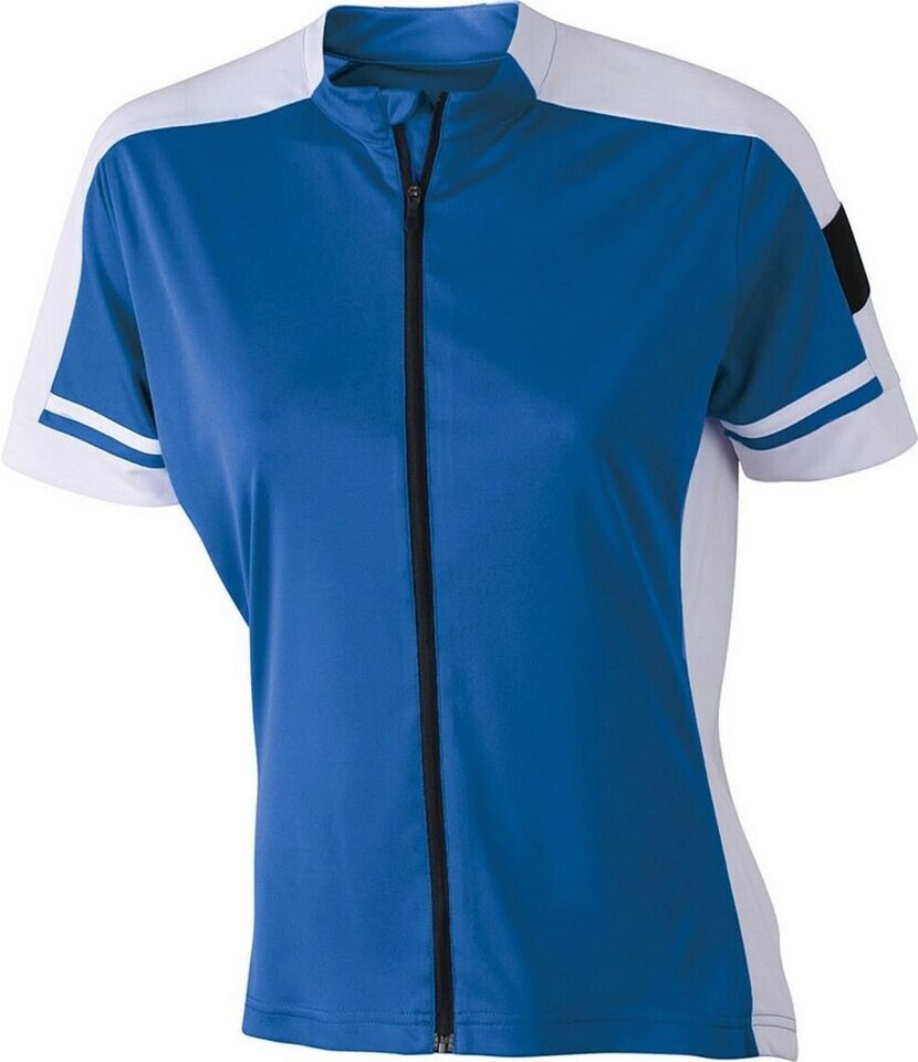 James & Nicholson Ladies' Bike-T Full Zip cobalt schwarz