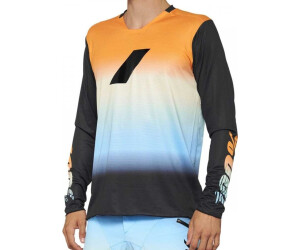 100% Radtrikot Sunset orange blau