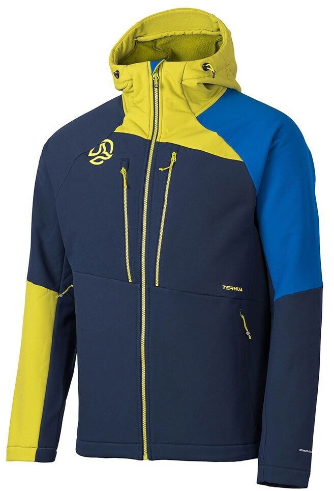 Ternua Lokkta Hooded Jacket blue navy yellow