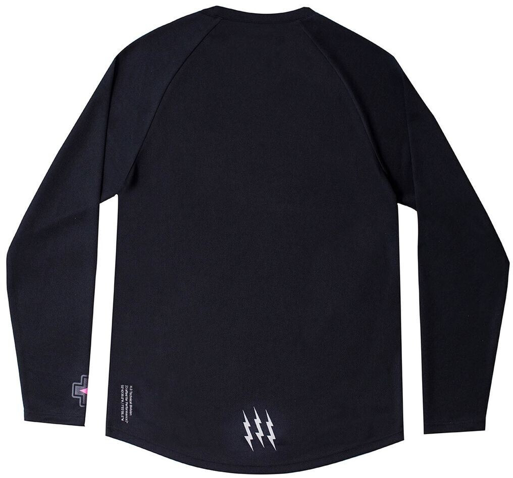 Muc-Off MTB-Jersey Langarm Riders schwarz