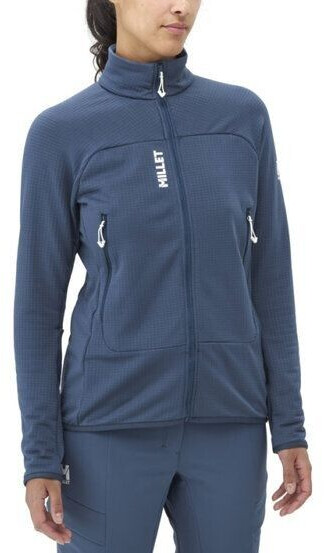 Millet Fusion Grid Fleece Jacket blue