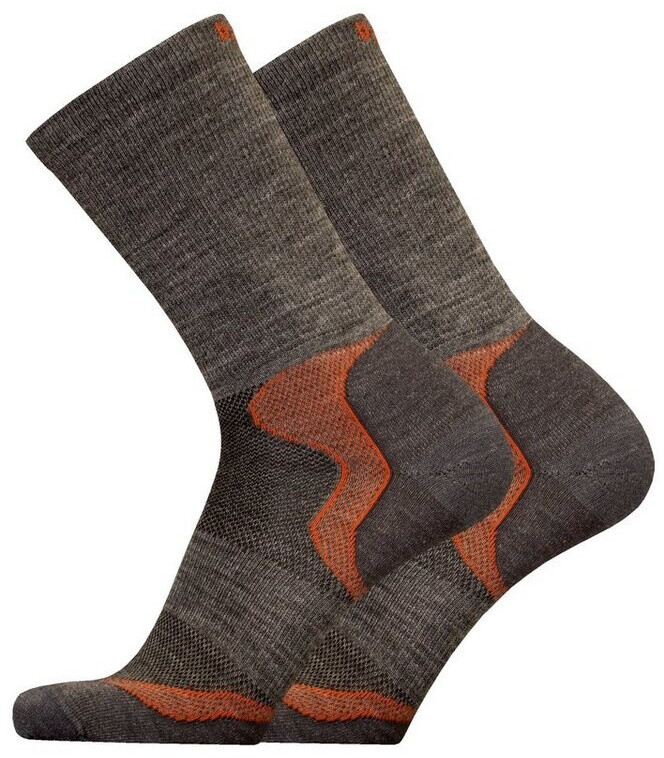 Odlo Unisex Wandersocken Active Warm - 1 Paar Mit Merinowolle & Ceramiwarm
