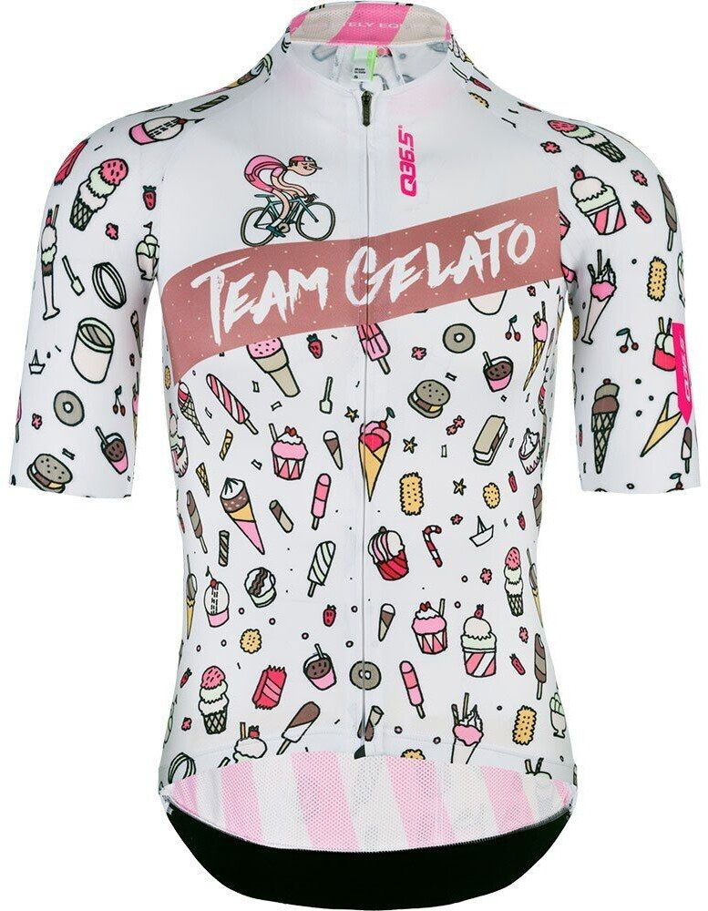 Q36,5 Q36 R2 Team Gelato Short Sleeve Jersey white