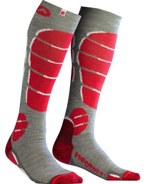 Monnet Unisex Ski X-Light Socks rouge